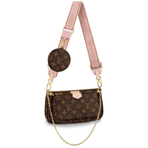 tas original louis vuitton|lv multi pochette pink.